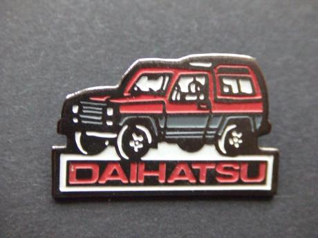 Daihatsu vierwiel aangedreven rood